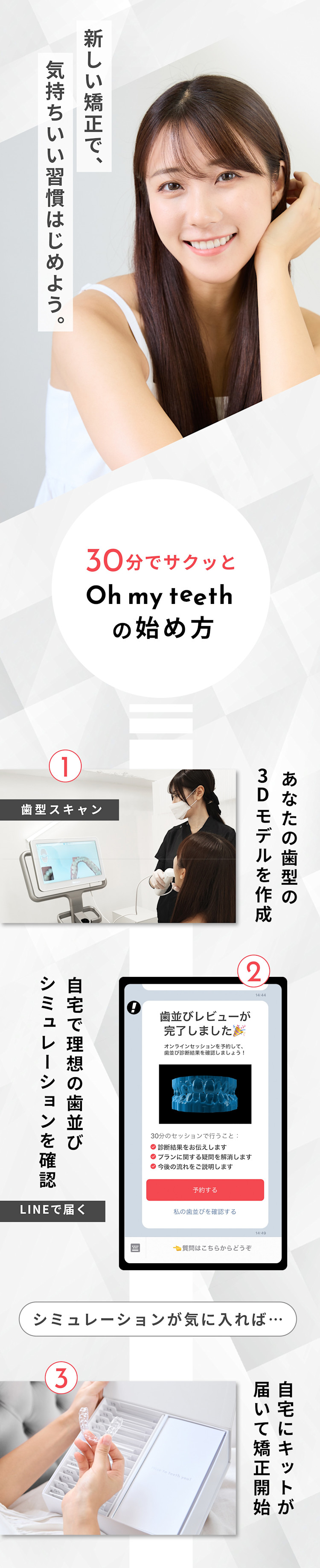 30分でサクッとOh my teethの始め方