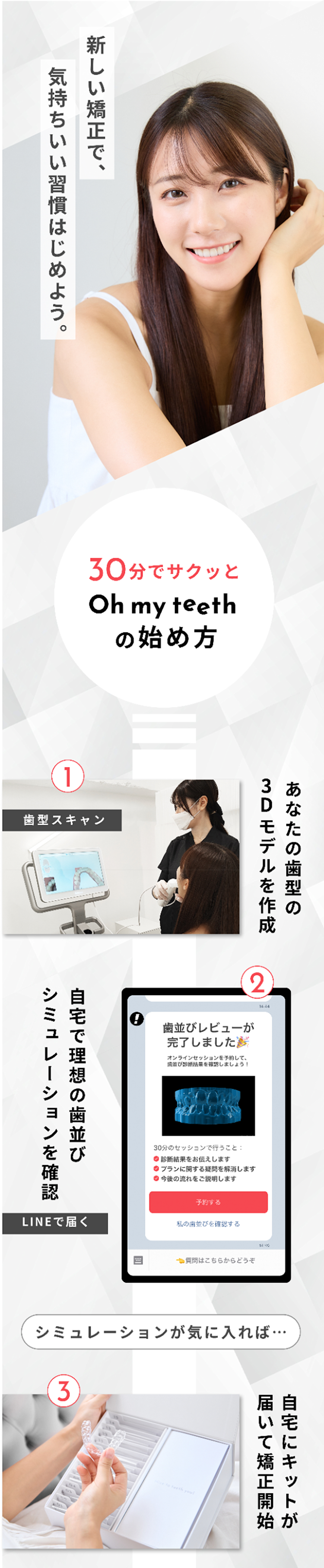 Oh my teethの始め方