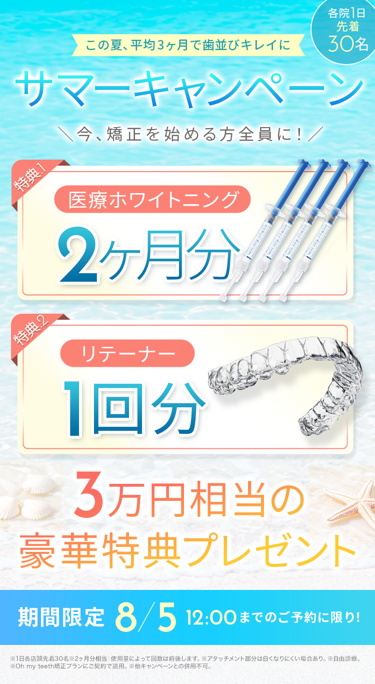 サマーキャンペーンバナー